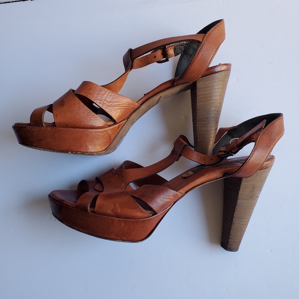 Alberto Fermani Womens Size 38 High Heel Sandals